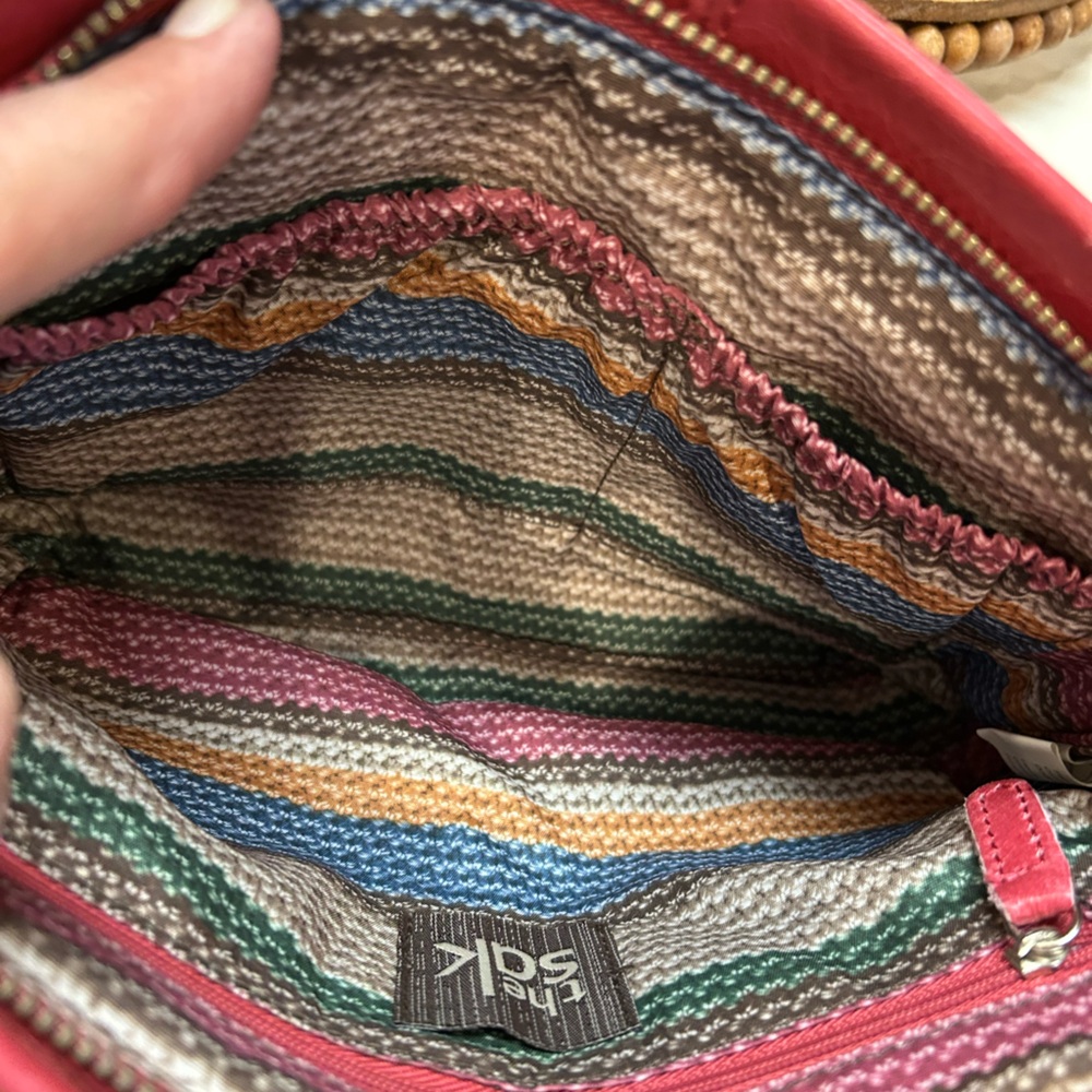 The Sak Limited Edition Pink Leather Crossbody Bag - Picture 12 of 16